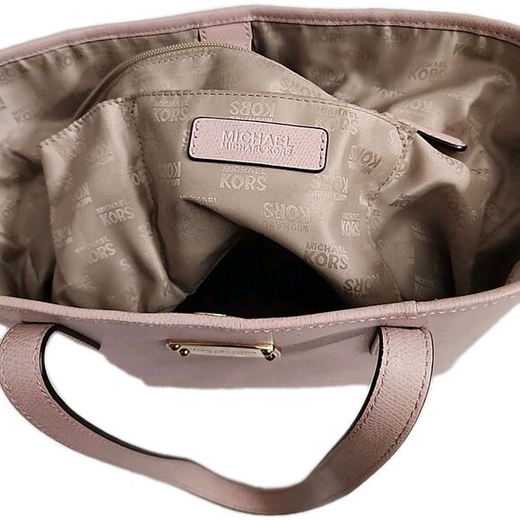 Michael Kors Charlotte Ciara Large Tote Shoulder Bag - Pink - Picture 9 of 14